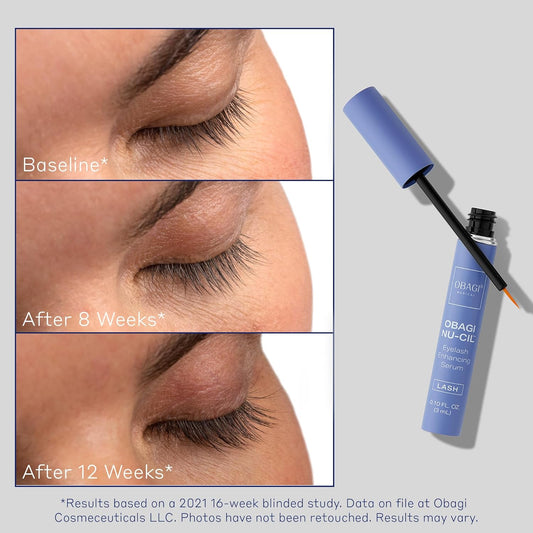 Nu-Cil Eyelash Enhancing Serum – Nourishing Lash Serum With Biotin For Thicker & More Defined-Looking Lashes