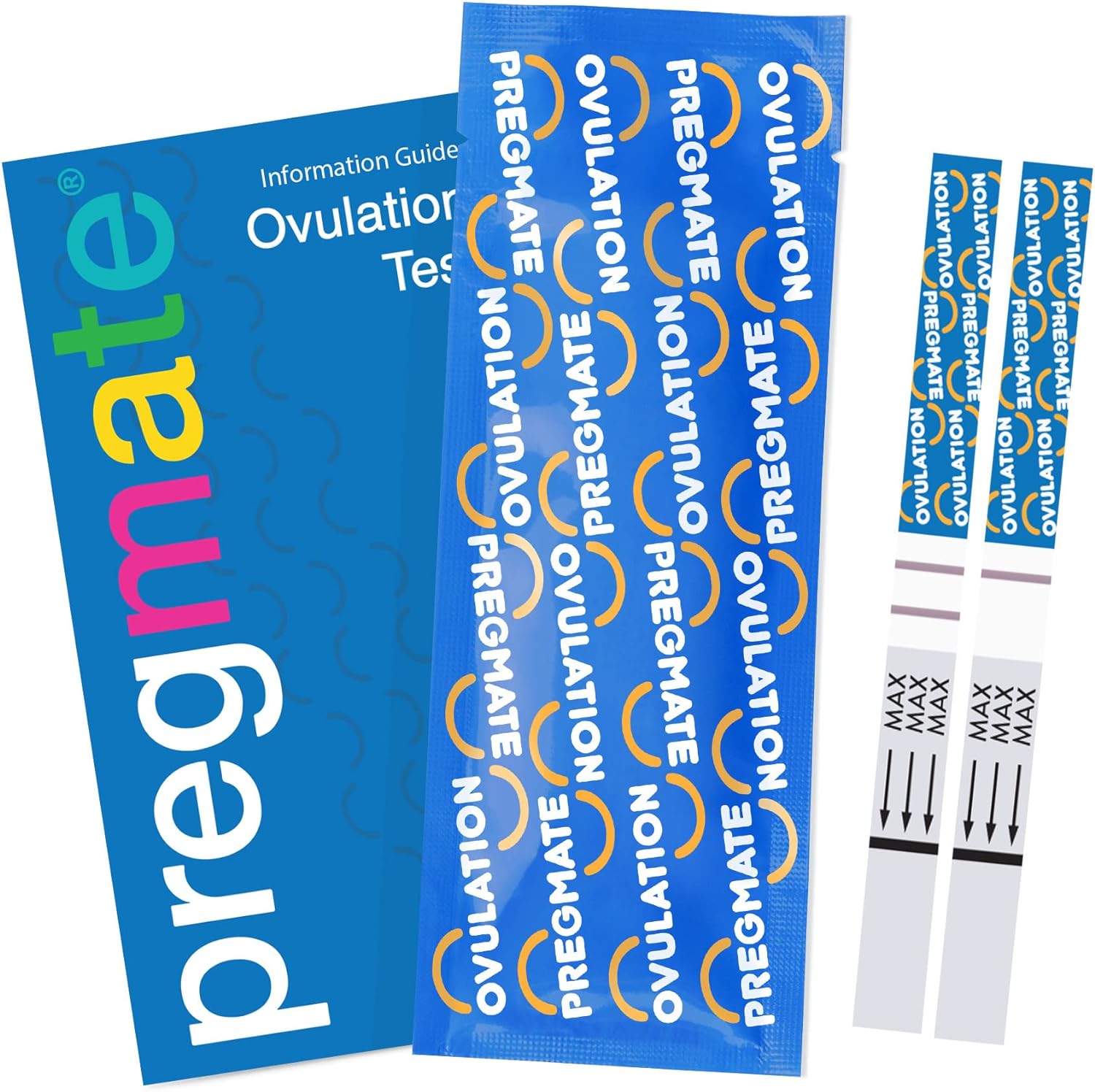 Pregmate 30 Ovulation and 10 Pregnancy Test Strips Predictor Kit : Health & Household