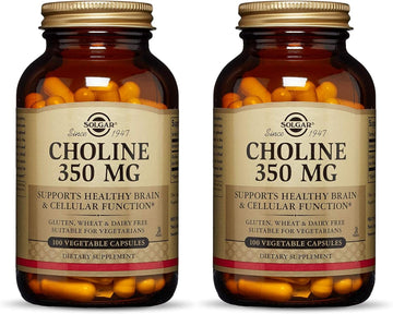 Solgar Choline 350Mg 100 Vcaps 2-Pack