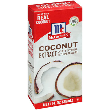 McCormick Coconut Extract With Other Natural Flavors, 1 fl oz