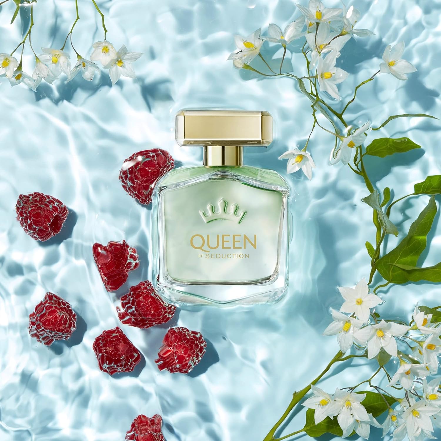 Banderas Perfumes - Queen Of Seduction - Eau de Toilette - Long Lasting - Romantic, Charming and Fresh Fragance - Floral with Marine Notes - Ideal for Day Wear - 80 ml : Amazon.co.uk: Beauty