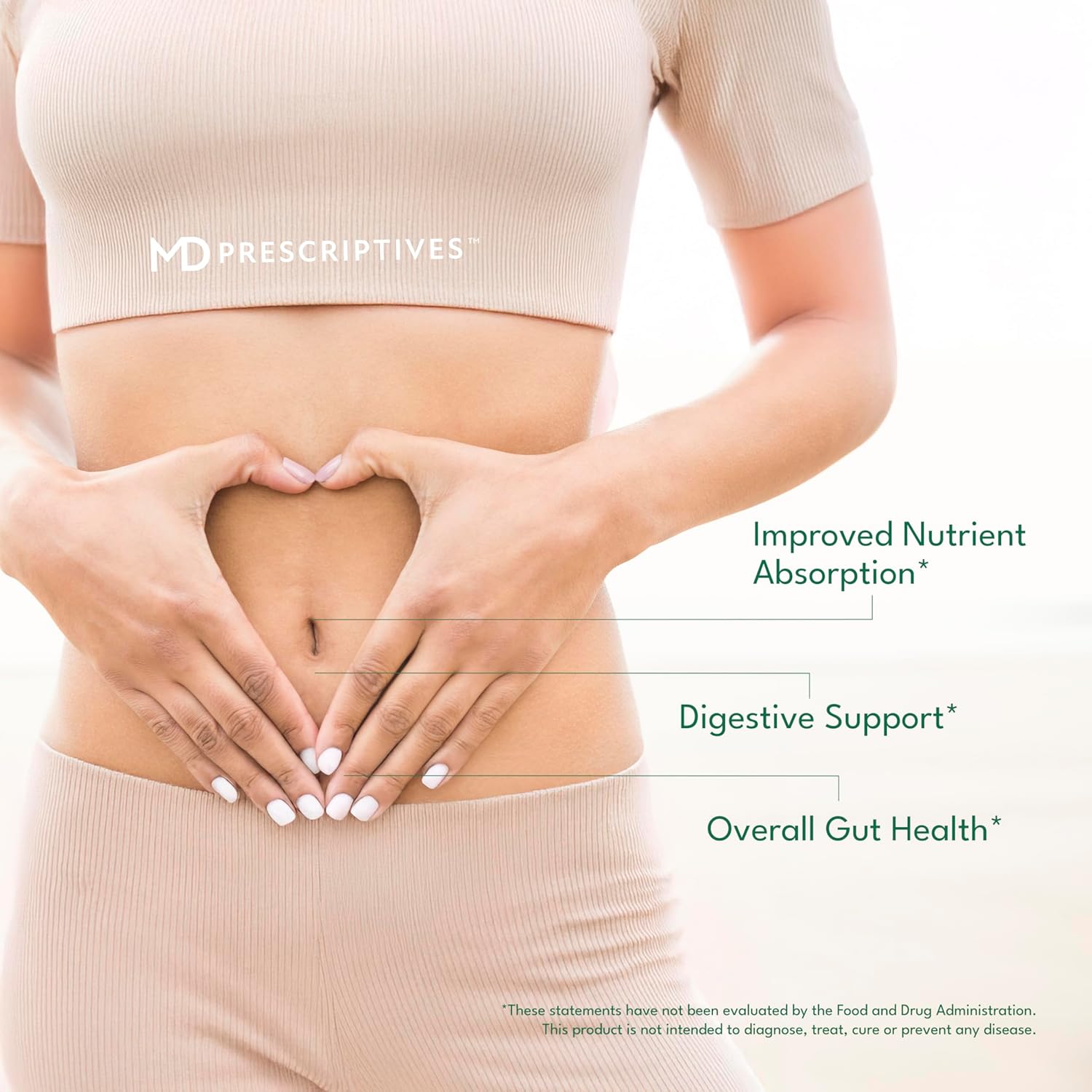 Md Prescriptives - Probiozyme - Vegetarian Digestive Enzymes - Supplement For Digestive & Gut Health - 90 Capsules : Health & Household
