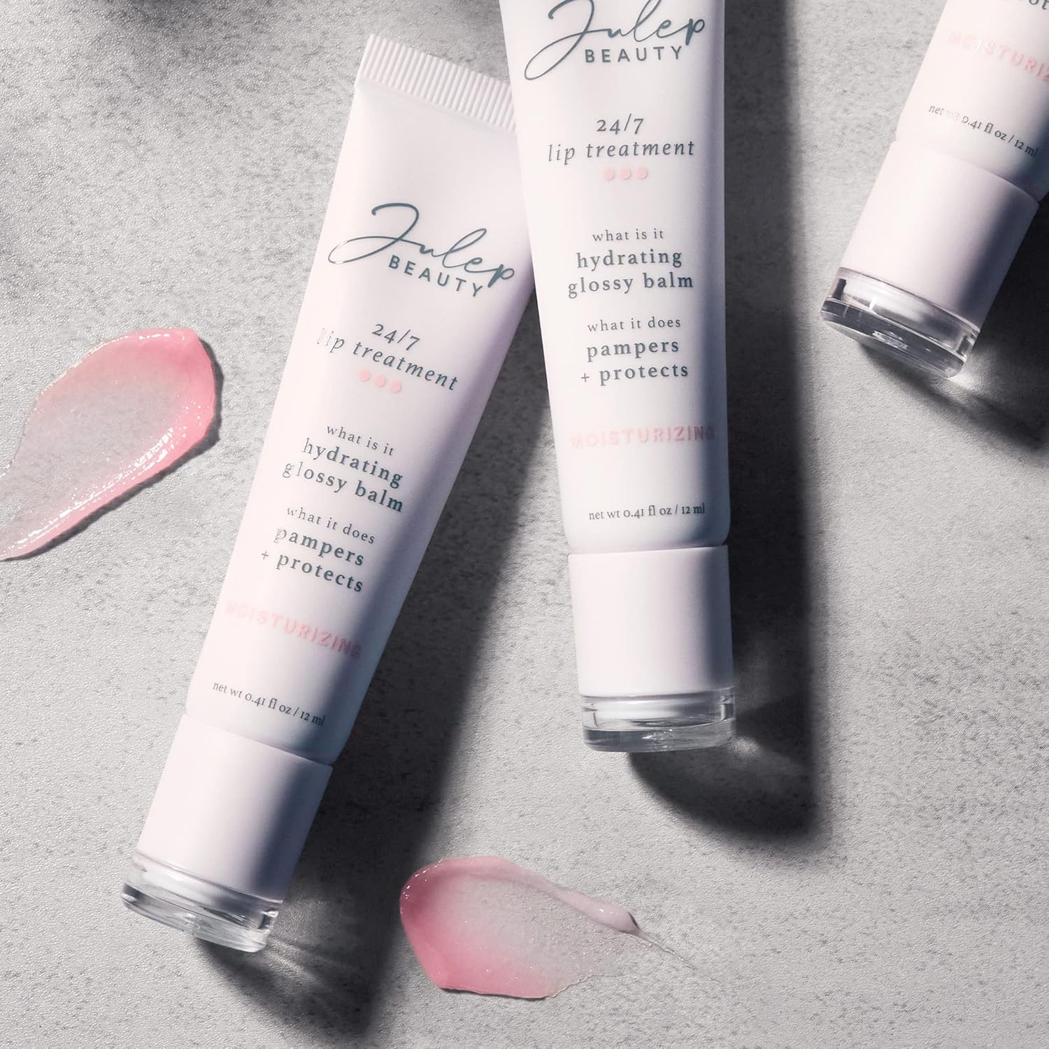 Julep 24/7 Lip Treatment - Hydrating Balm And Sleeping Mask - Moisturizing Repair - Nourishing Mask & Exfoliating Scrub, Lavender : Beauty & Personal Care