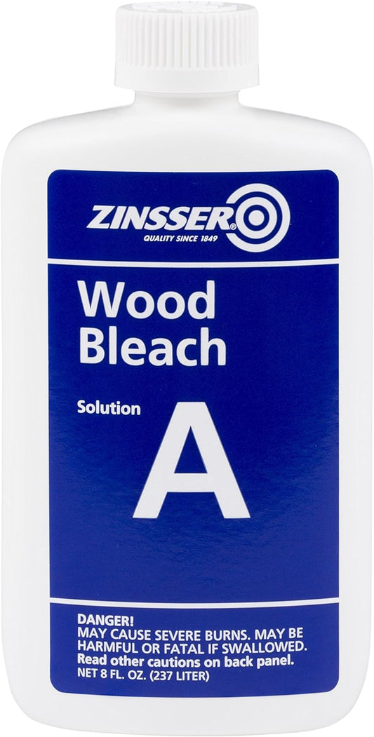 Zinsser 300451 Wood Bleach, Part A and B, 8 Ounce (Pack of 2)