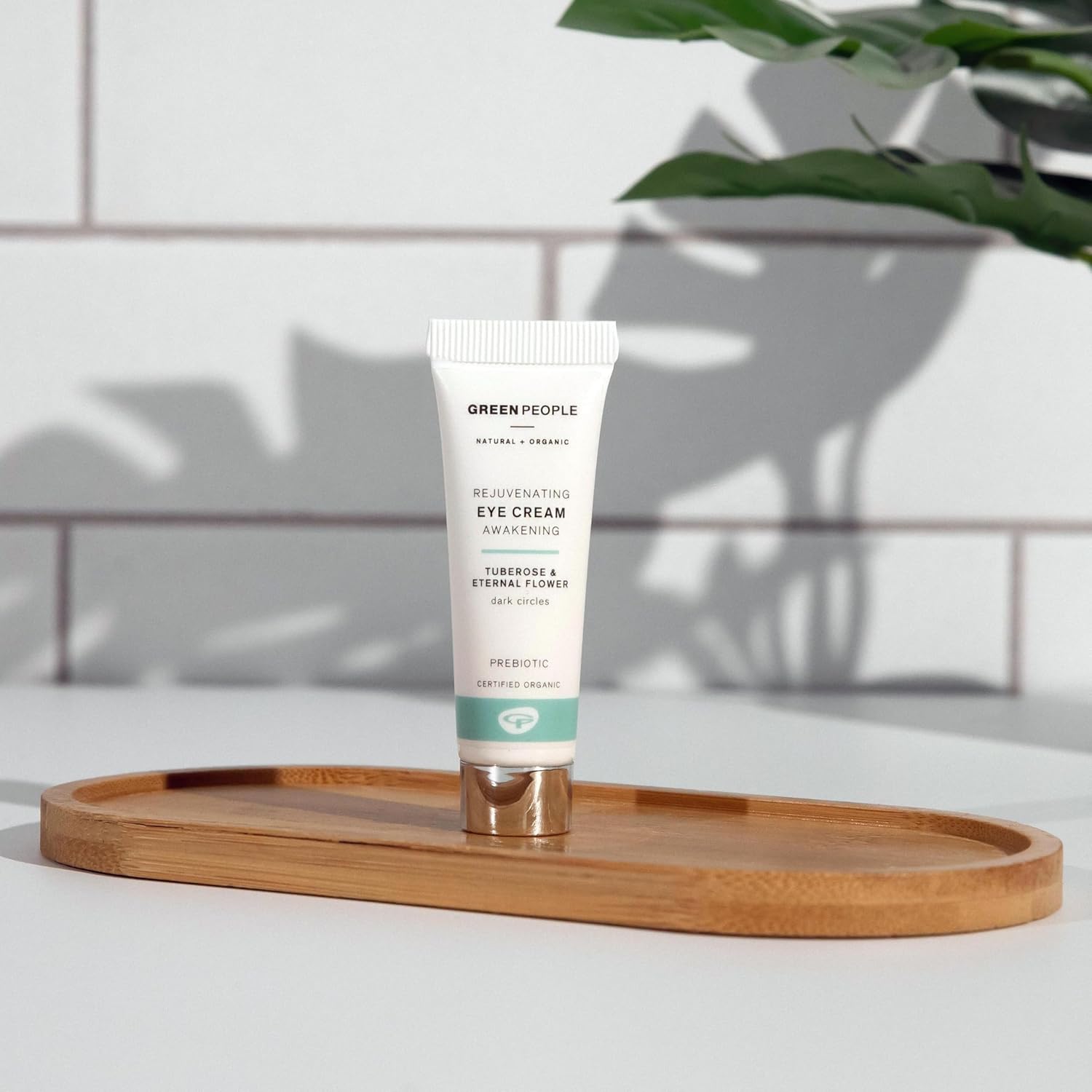 Green People Rejuvenating Eye Cream - Natural & Organic - For Dark Circles & Puffy Eyes - Paraben & Alcohol Free - Cruelty Free & Vegan, 10Ml