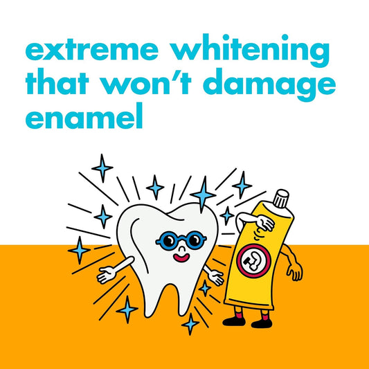 Arm & Hammer Advanced White Extreme Whitening Toothpaste, Triple Pack (Contains Three 6 Ounce Tubes) -Clean Mint - Fluoride Toothpaste (Pack Of 3)