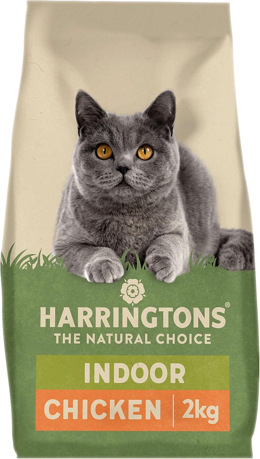 Harringtons Complete Indoor Dry Cat Food with Freshly Prepared Chicken - 4x2kg?HARRINDC-C2