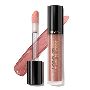 Revlon Lip Gloss, Super Lustrous The Gloss, Non-Sticky, High Shine Finish, 260 Rosy Future