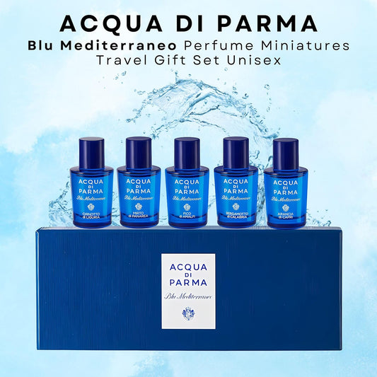 Acqua Di Parma - Blu Mediterraneo 5-Piece Miniature Coffret Set