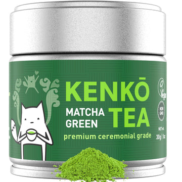 Kenko - Ceremonial Grade Matcha Green Tea Powder - 1St Harvest - Special Drinking Blend For Top Flavor - Best Tasting Premium Matcha Tea Powder - Japanese -30G [1Oz]