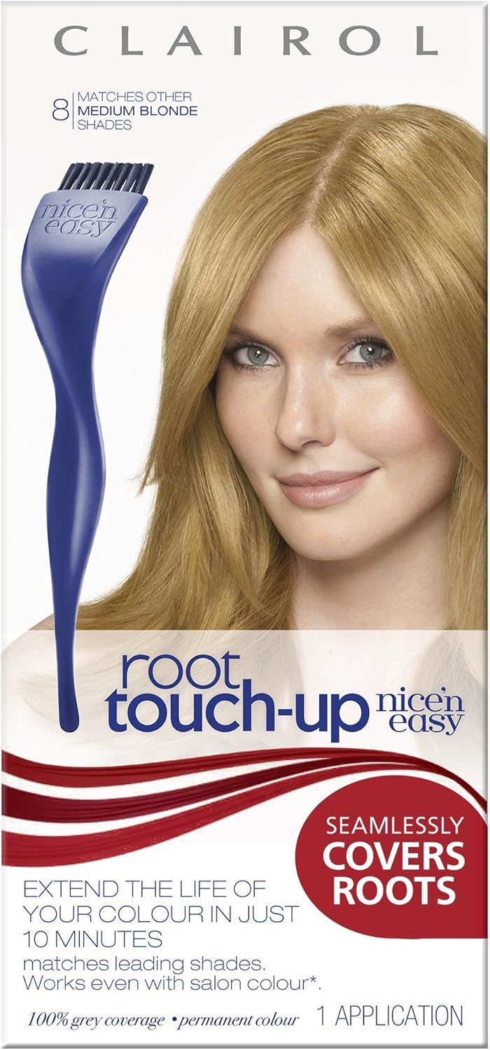 Clairol Root Touch Up Permanent Hair Dye 4 Dark Brown : Amazon.co.uk: Beauty