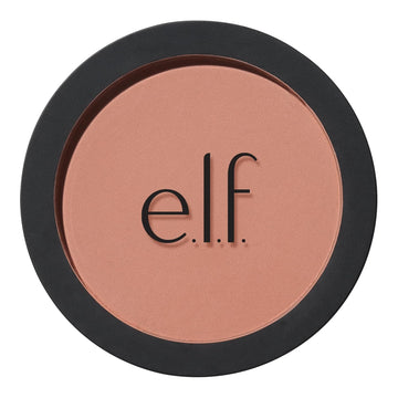 E.L.F. Primer-Infused Blush, Long-Wear, Matte, Bold, Lightweight, Blends Easily, Contours Cheeks, Always Rosy, All-Day Wear, 0.35 Oz