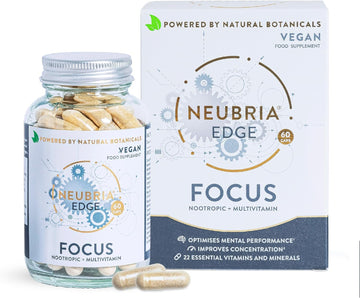 Neubria Shine Mood Complex – Multivitamin For Adults With Ashwagandha, Rhodiola, Turmeric, B Complex Magnesium & Zinc - Potent Formula For Daily Wellness – 60 Vegan Capsules