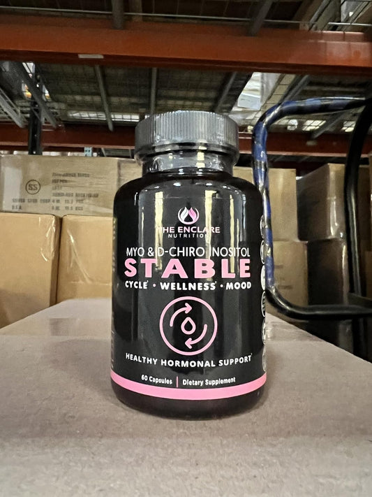 Myo-Inositol & D-Chiro Inositol Capsules | Optimal 40:1 Myo Inositol To D-Chiro-Inositol Fertility Supplements For Women, Natural Pcos Supplement, Hormone Balance, Healthy Ovarian Support (1)