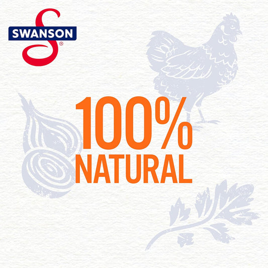 Swanson 100% Natural, Gluten-Free Chicken Broth,  Quick Cups (Pack of 4)