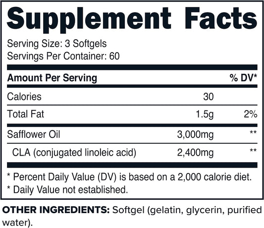 Primaforce CLA 2400 mg per Serving (180 softgels) Weight Management Su