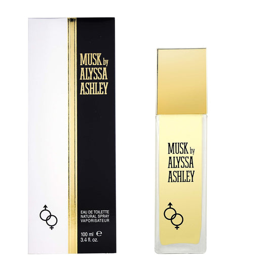 Alyssa Ashley Musk - Perfume For Men And Women With Citrus And Sicilian Bergamot - Long Lasting - Womens Fragrances - 1.7 Oz Edt Spray
