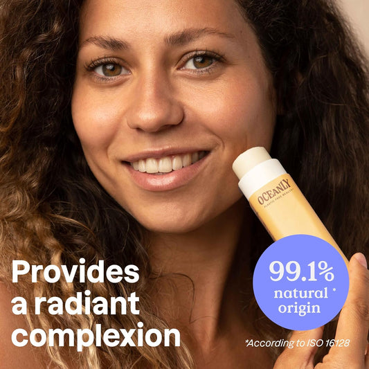 Attitude Oceanly Night Cream Bar, Ewg Verified, Plastic-Free, Plant And Mineral-Based Ingredients, Vegan And Cruelty-Free Face Moisturizing Products, Phyto Glow, Unscented, 1 Ounce