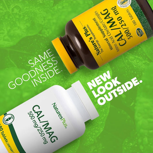 Nature'S Plus - Cal/Mag, 180 Tablets