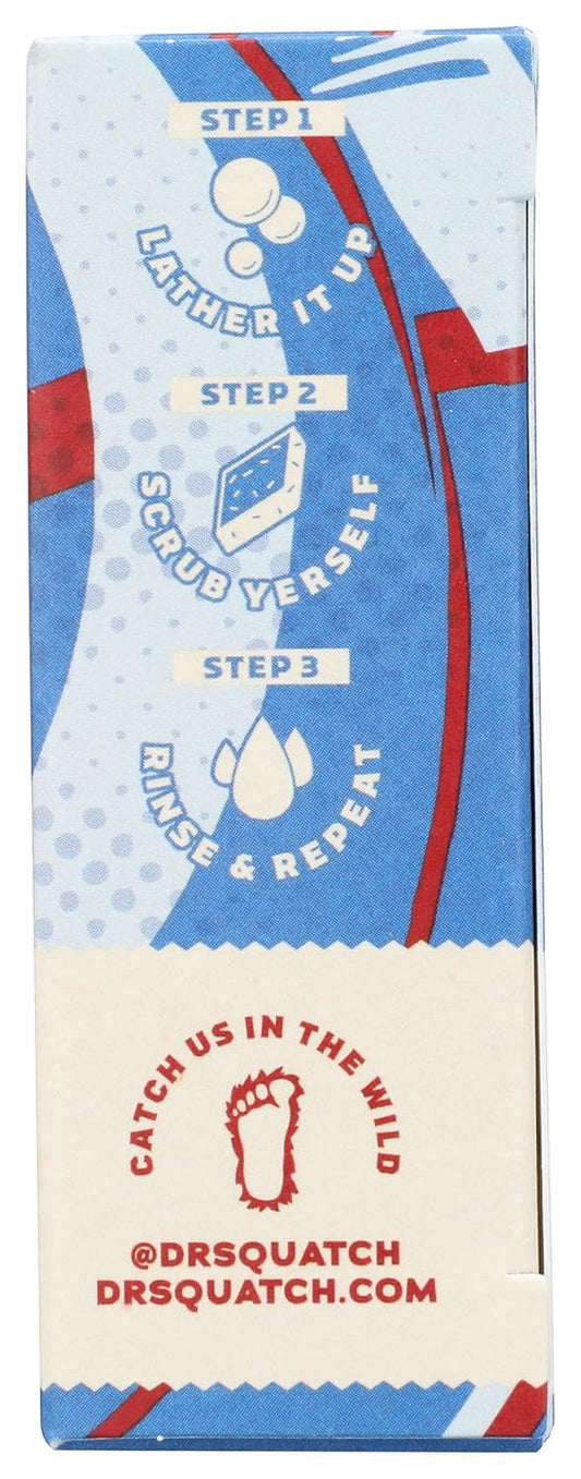 Dr. Squatch Natural Bar Soap Liberty Lather (Captain America) 5 Oz. : Beauty & Personal Care