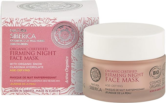 Natura Siberica Age-Defying Organic Certified Firming Night Face Mask 50Ml