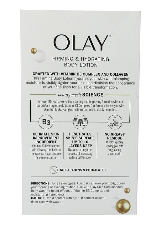 Olay Collagen, B3 firming and hydrating body lotion 2pk