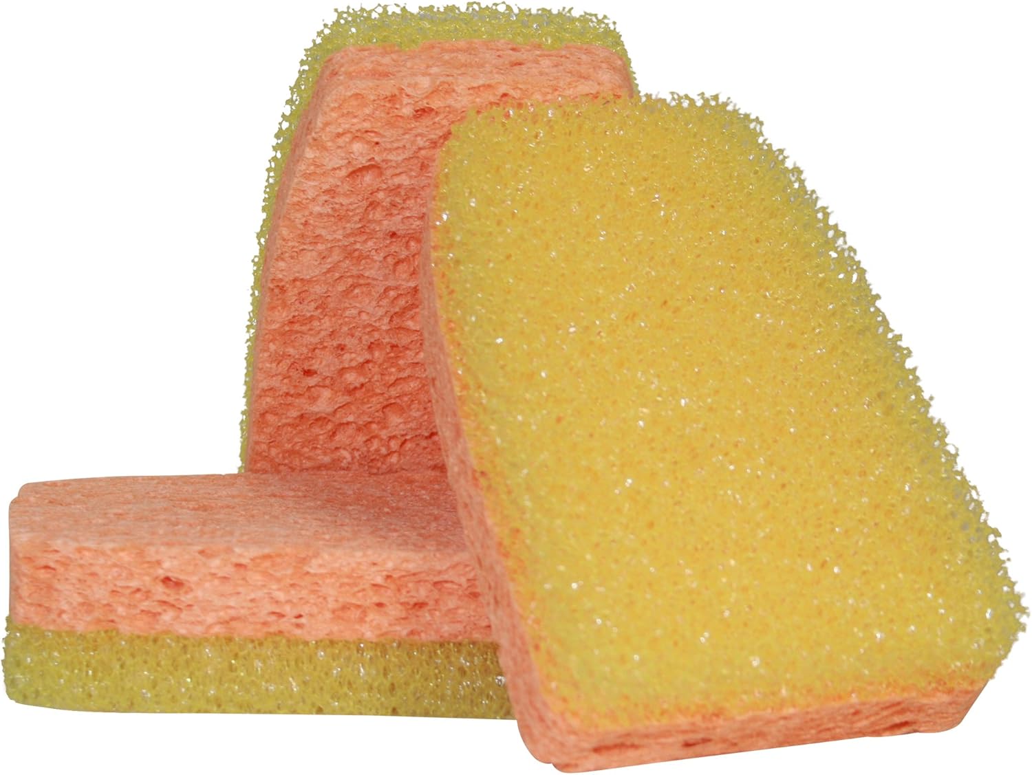 Dawn Scrubtastic Non-Scratch Scrubber Sponge (3 Pack), Medium, Yellow