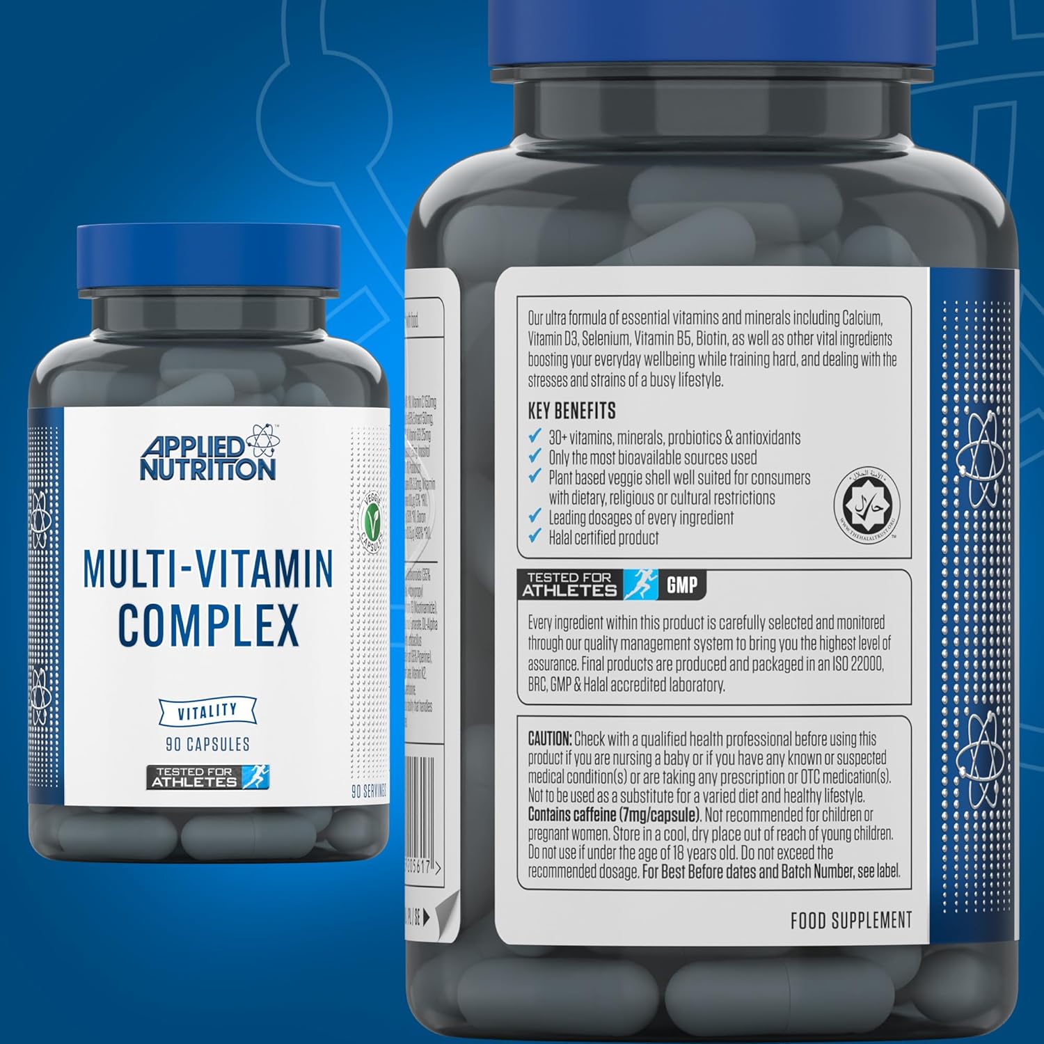 Applied Nutrition - Multi-Vitamin Complex - Advanced Formula - Best Nutritional Support - Best Cognitive Function - Optimal Health Boost (90 Capsules) : Amazon.co.uk: Health & Personal Care
