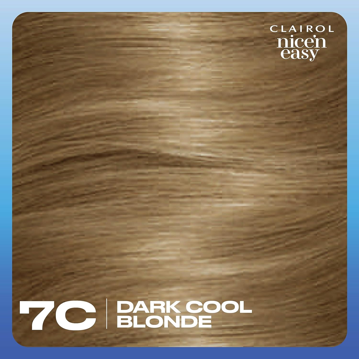 Clairol Nice'n Easy Crème, Natural Looking Oil Infused Permanent Hair Dye, 7A/7C Dark Ash Blonde : Amazon.co.uk: Beauty
