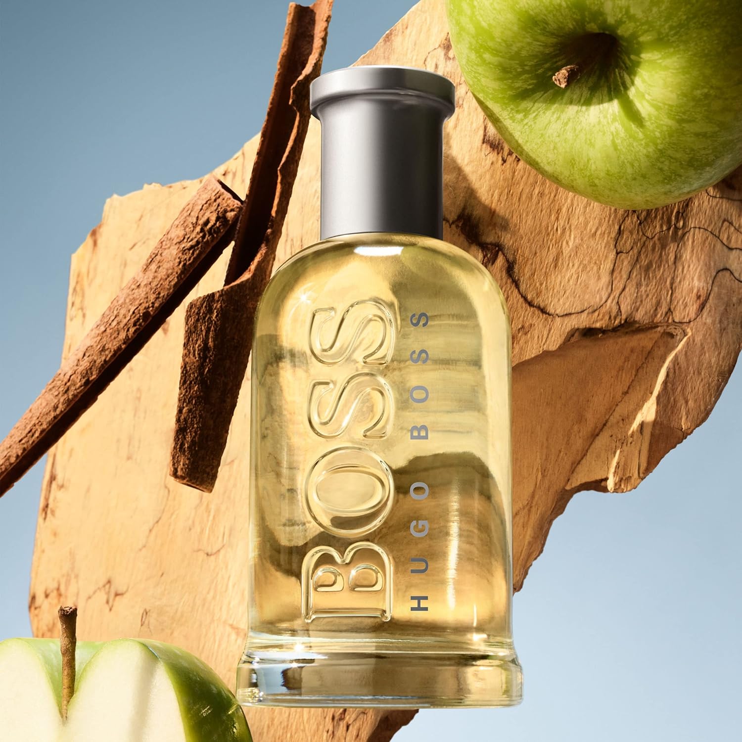 BOSS Bottled Aftershave for Him - Woody Scent with Notes of Apple, Cinnamon and Wood - Light Longevity - 50ml : Amazon.co.uk: Health & Personal Care