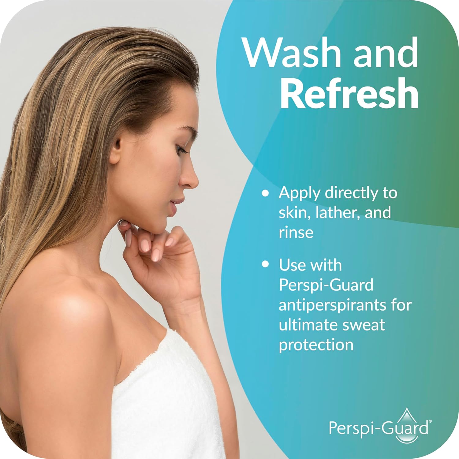 Perspi-Guard Odour Control Antibacterial Body Wash for Men & Women, Anti Bacterial Shower Gel Targets Body Odour for Lasting Protection, 200ml, 2-Pack : Amazon.co.uk: Beauty