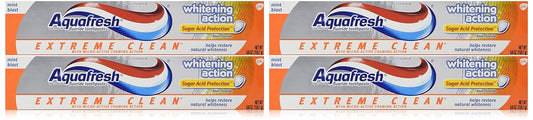 Aquafresh Action Toothpaste, Extreme Clean Whitening : Health & Household