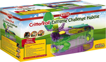 Kaytee Crittertrail Extreme Challenge Habitat For Pet Dwarf Hamsters, Gerbils Or Mice