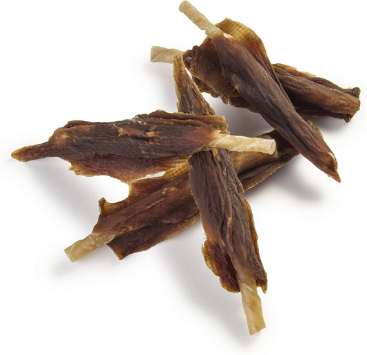 Pet 'N Shape Chik 'N Skewers – Duck Wrapped Rawhide Chew Dog Treats - 1 Pound