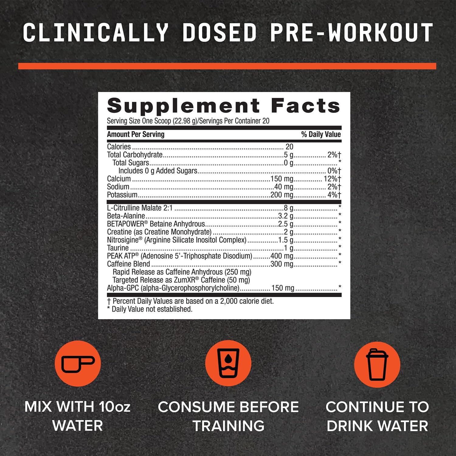 Beyond Raw Lit Advanced Pre Workout Formula, Icy Fireworks, For Energy, Focus, Endurance, Pumps, With 300Mg Rapid And Targeted Release Caffeine, Creatine, Betaine, Beta Alanine, Taurine, 20 Servings : Health & Household