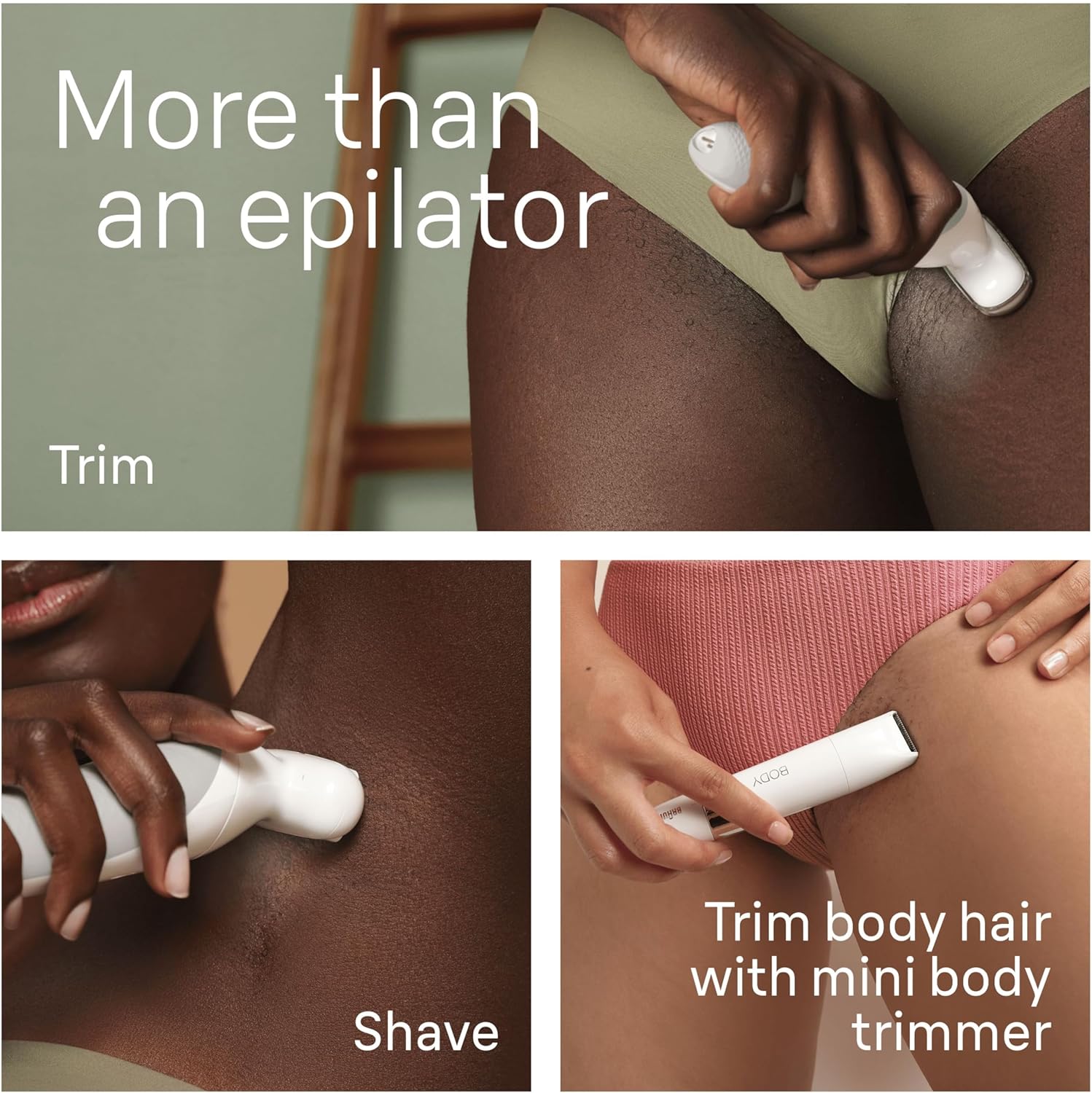 Braun Silk-épil 9, Epilator with Pivoting Head for Easy Hair Removal, Wet & Dry, Lasting Smooth Skin, with Lady Shaver Head & Trimmer Comb, 9-441, White/Silver with EU Plug : Amazon.co.uk: Health & Personal Care
