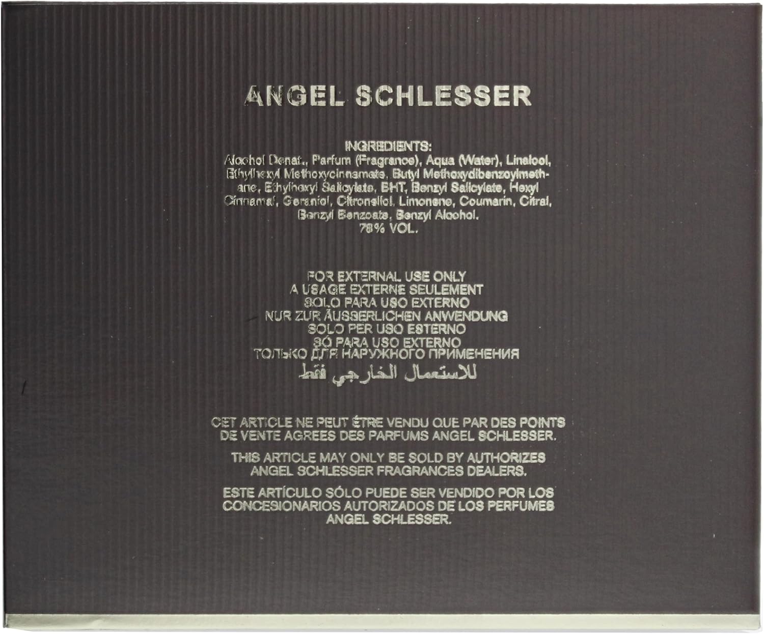 Angel Schlesser Pour Elle Sensuelle Eau De Parfum 100Ml