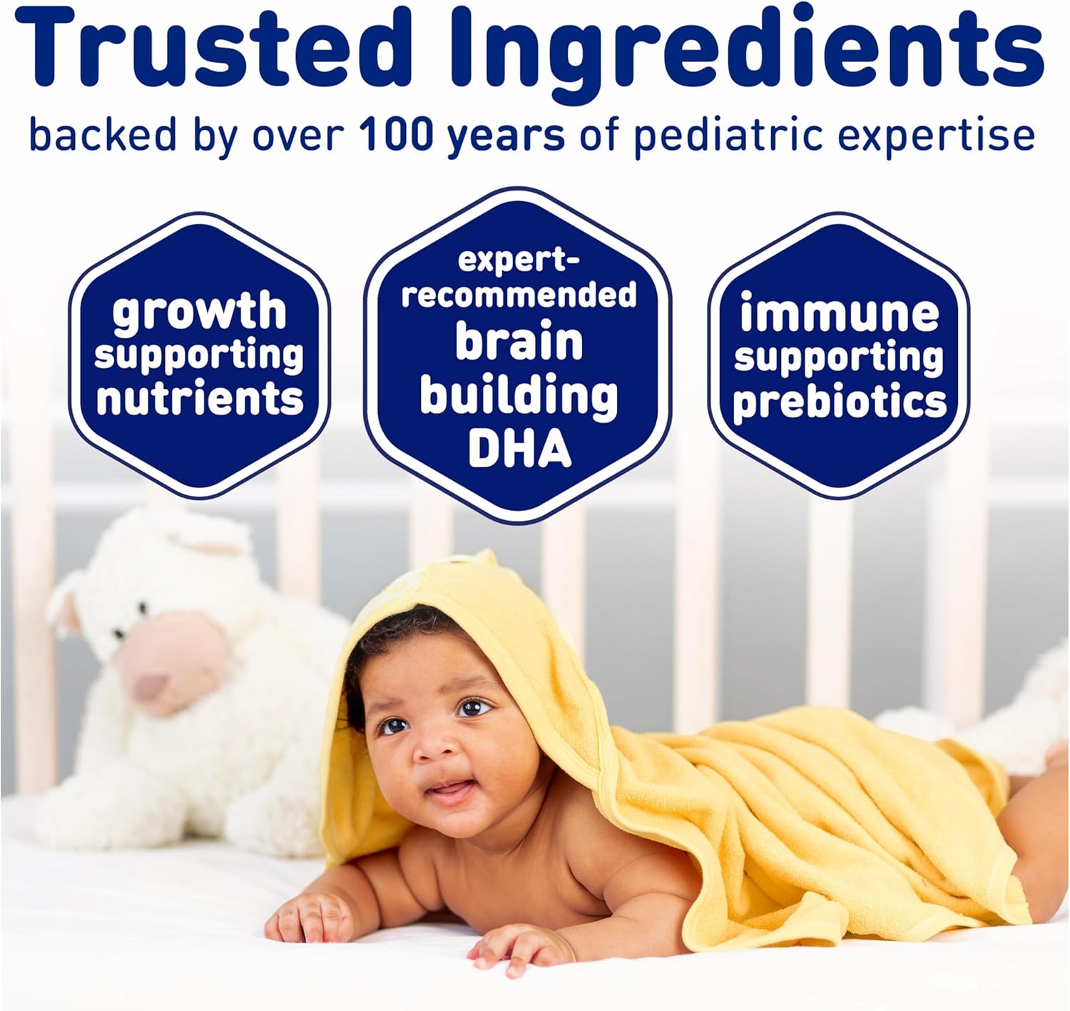 Enfamil Infant Formula, Milk-Based Baby Formula With Iron, Omega-3 Dha & Choline, Powder Can, 21.1 Oz : Baby