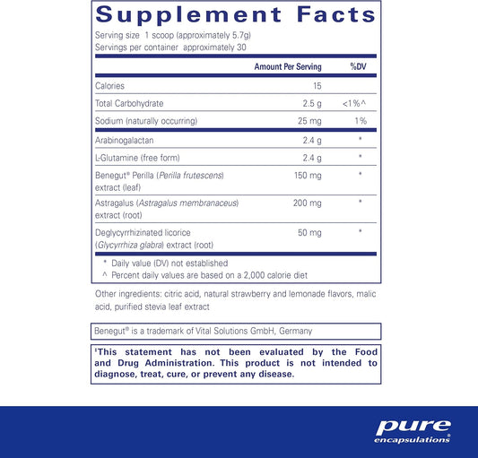 Pure Encapsulations Epi-Integrity Powder | Supports Healthy Mucosal Immune Responses To Promote G.I. Integrity | 6 Ounces