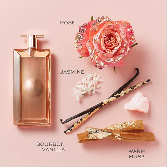 Lancôme Idôle L’Intense Eau de Parfum - Long Lasting Fragrance with Notes of Musky Florals & Vanilla - Warm & Floral Women's Perfume - 1.7 Fl Oz