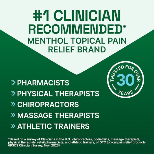Biofreeze Menthol Spray 3 Fl Oz Colorless Aerosol Spray Associated With Sore Muscles, Arthritis, Simple Backaches, And Joint Pain (Packaging May Vary) (3)