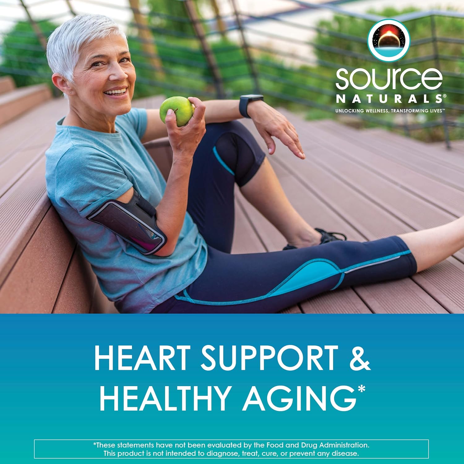 Source Naturals Resveratrol 550, Heart Support & Healthy Aging*, 500 mg - 30 Tablets : Health & Household