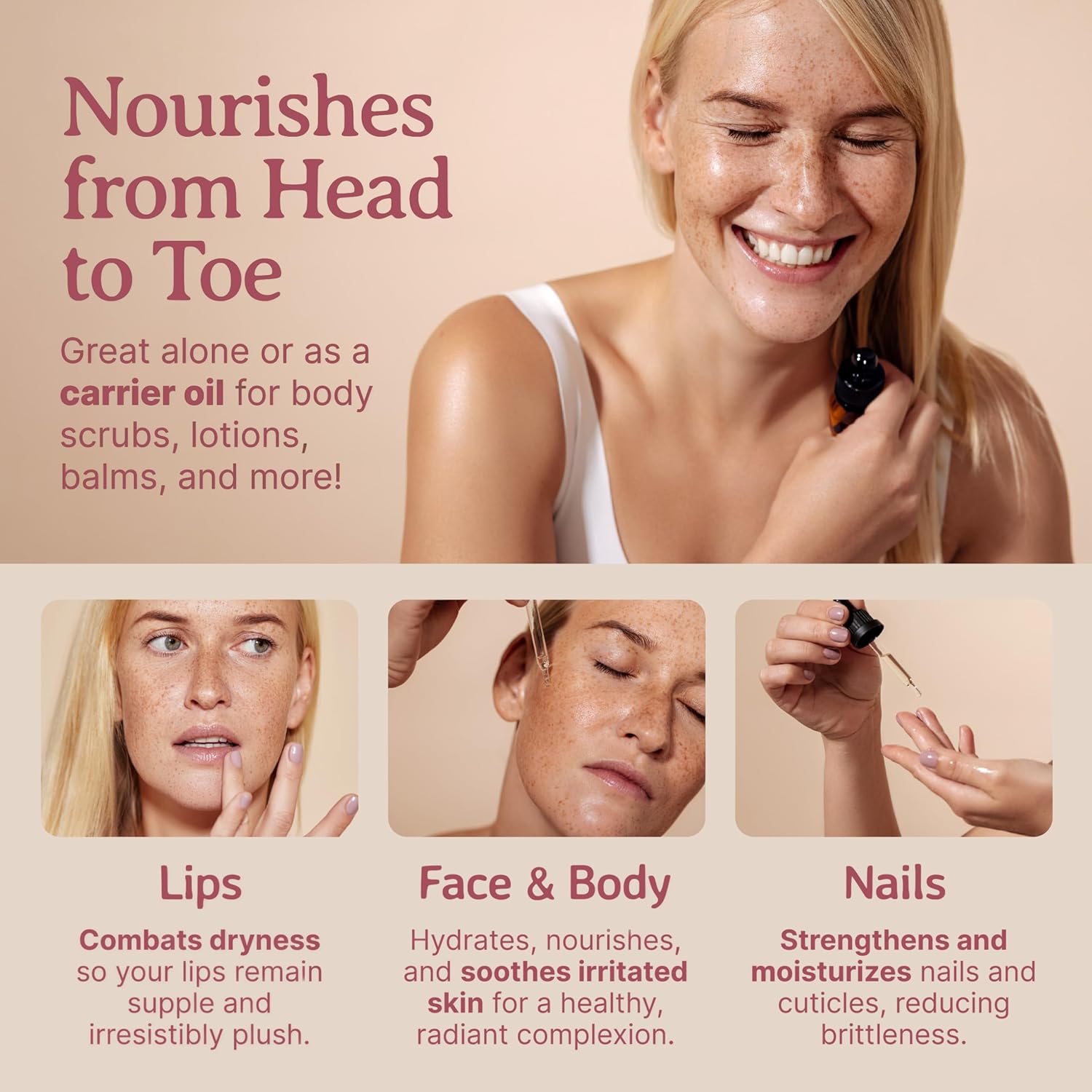 Bella Terra Oils - Organic Fractionated Coconut Oil (MCT) 4 oz - A Treasured Elixir from Coconut, Enriched with Caprylic & Capric Acid, The Ultimate Carrier for Mixing Oils : Beauty & Personal Care