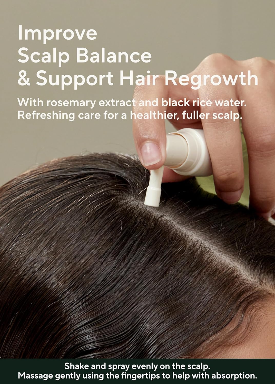 Aromatica Root Enhancer Rosemary Water Spray For Hair Growth – Korean Hair Care Oil For Scalp Detox – Flaky & Itchy & Dry Scalp Treatment – Free From Sulfate, Silicone, And Paraben (3.38Oz) : Beauty & Personal Care