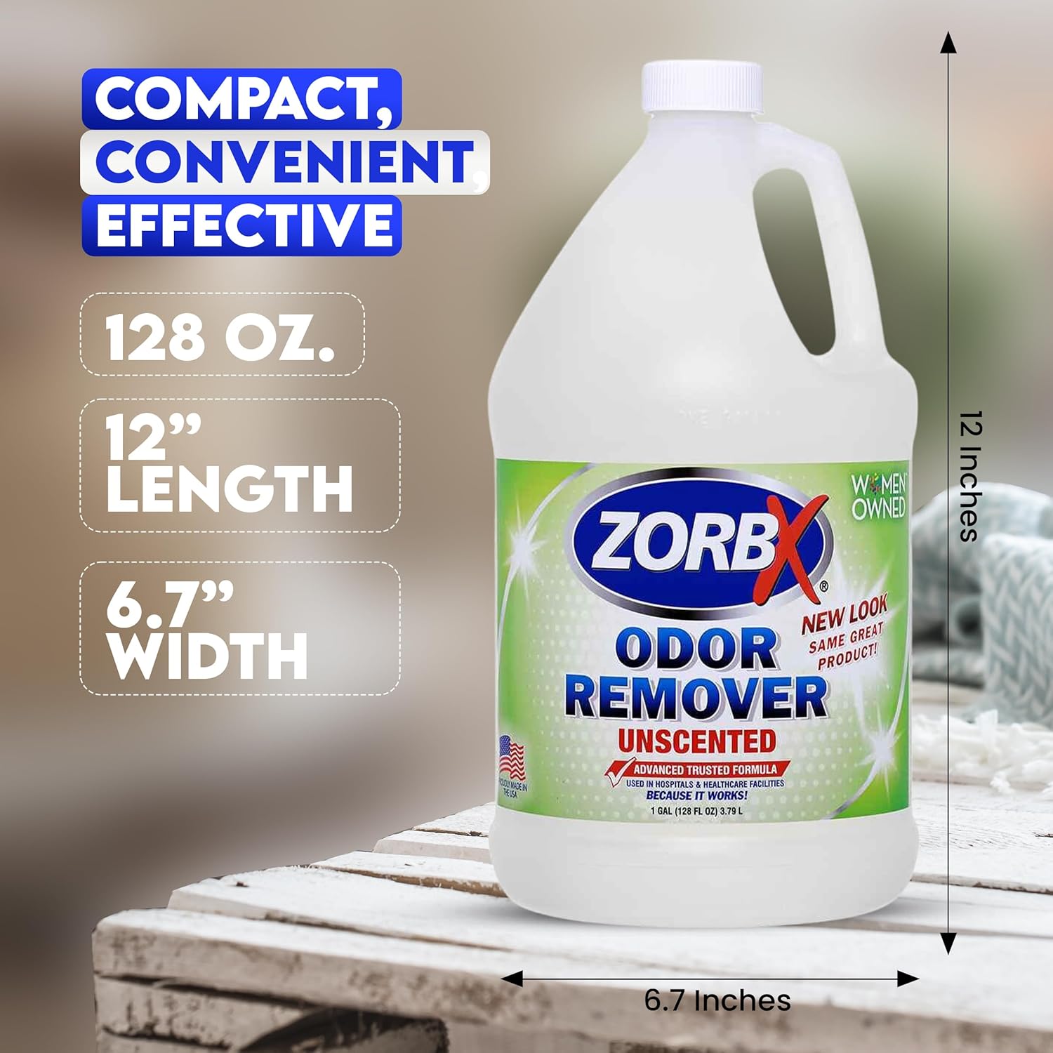 Zorbx Unscented Odor Remover Spray 32 Oz - Perfect Solution For Strong Odor - Advanced Trusted Formula & Fast-Acting Odor Eliminator For Dog, Cat, Puppy : Pet Supplies