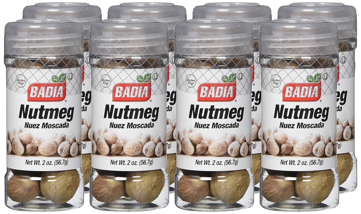 Badia Nutmeg Whole, 2 Oz (Pack Of 8) : Grocery & Gourmet Food