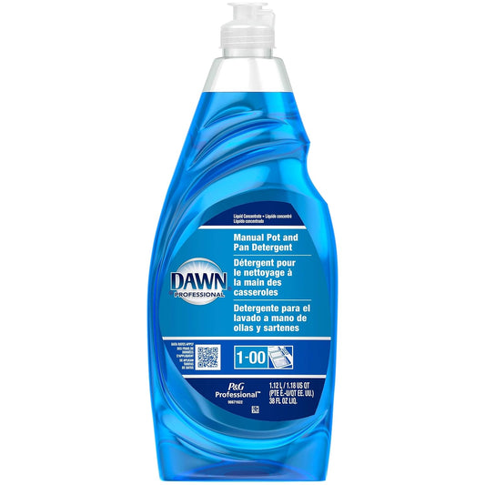 Dawn 45112 Dishwashing Liquid, Original, 38 oz, 1/BT, Blue