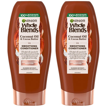Garnier, Whole Blends Conditioner With Extracts Count, Coconut Oil & Cocoa Butter, Coconut Oil/Cocoa Butter, 12.5 Fl Oz