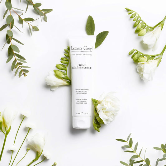 Leonor Greyl Natural Conditioner For Dry And Damaged Hair, Creme Regeneratrice Paris - Detangle, Hydrate, Strengthen & Protection, 3.3 Fl Oz