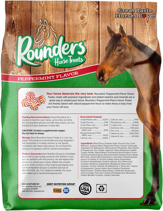 Peppermint Rounders Horse Treat 30 Oz